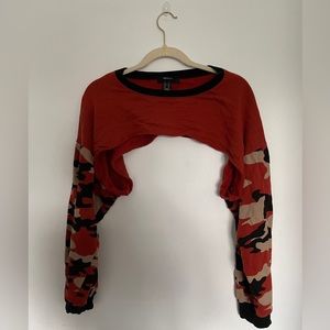 Cropped Longed Sleeve Sweater